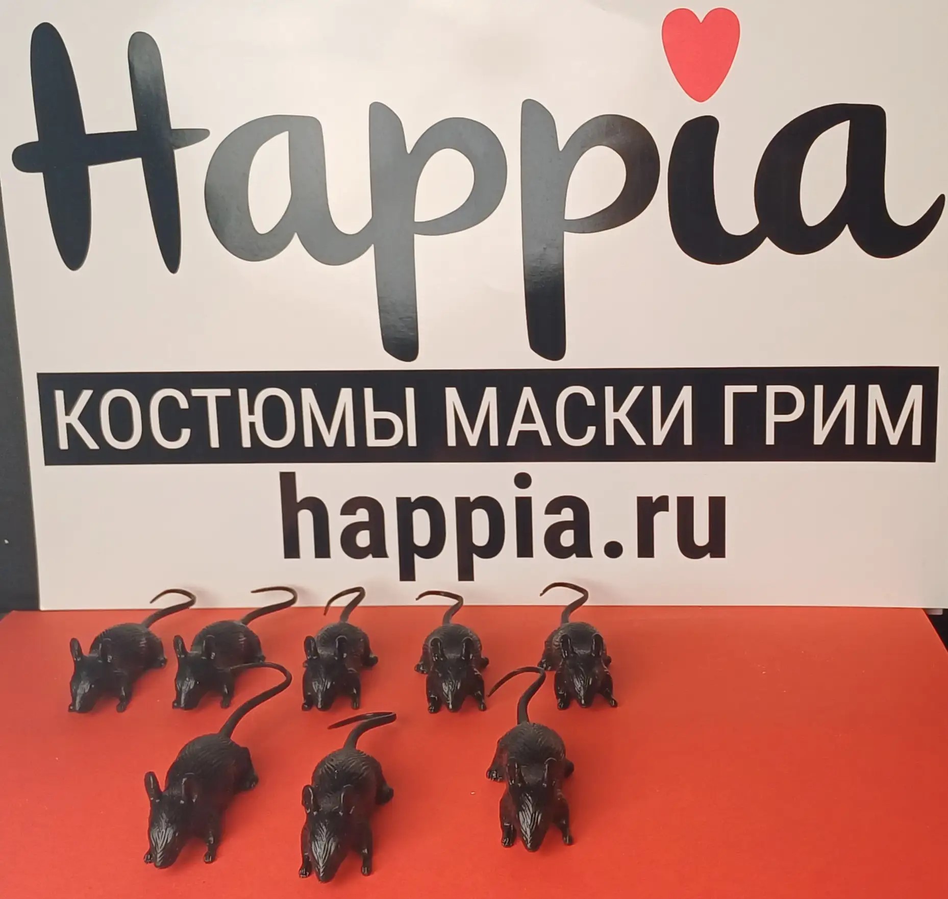 картинка Набор крыс - украшение на Хэллоуин от магазина Одежда+