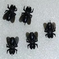 картинка Набор черных мух - декорация на Хэллоуин от магазина Одежда+