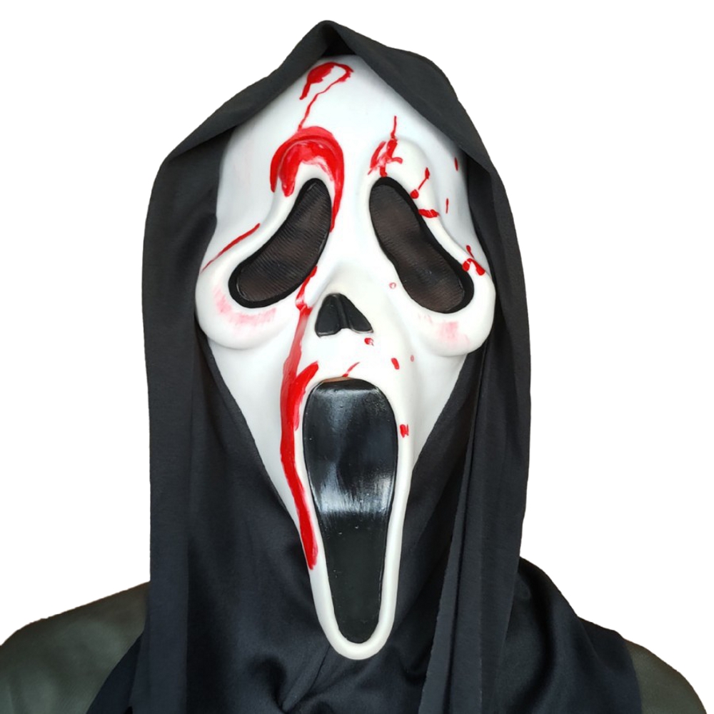 картинка Латексная маска «Крик» с кровью от магазина Одежда+