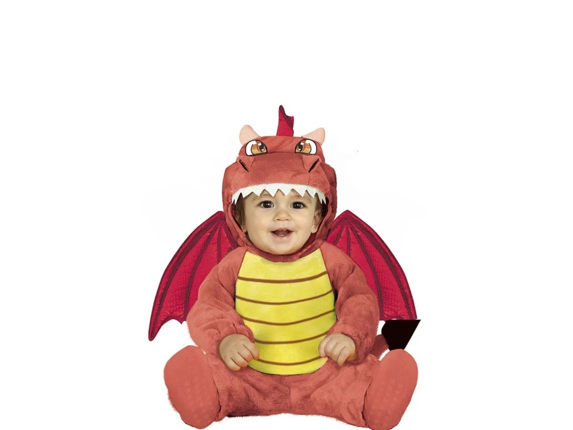 картинка Новогодний костюм красного дракона для малышей от магазина Одежда+