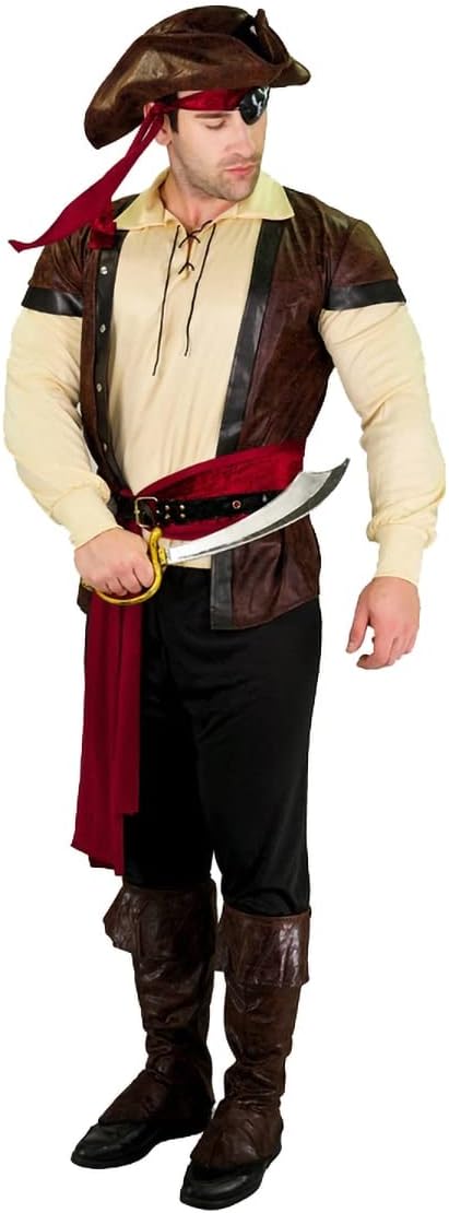 картинка Мужской костюм пирата на Хэллоуин от магазина Одежда+