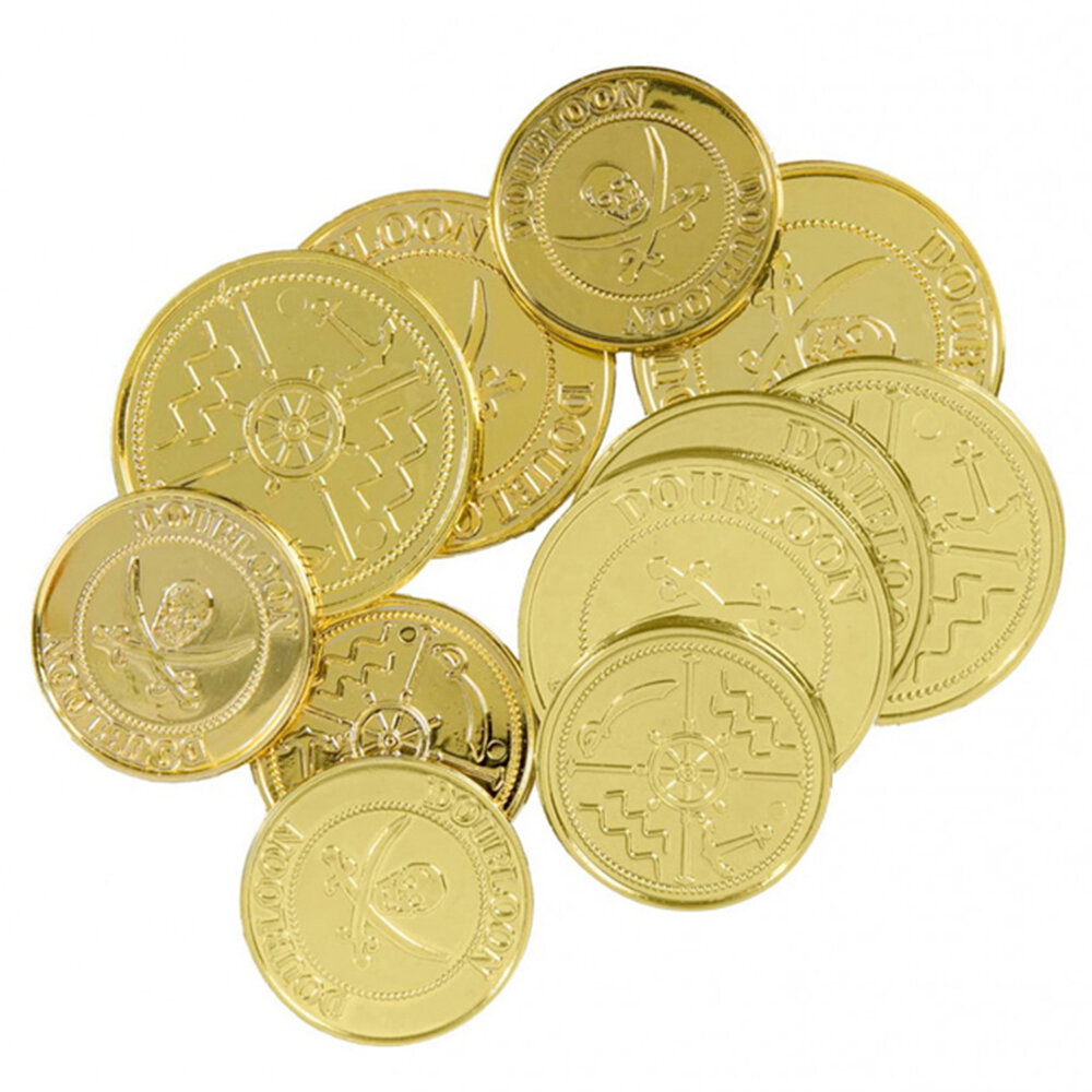 картинка Пиратские монеты золотые от магазина Одежда+