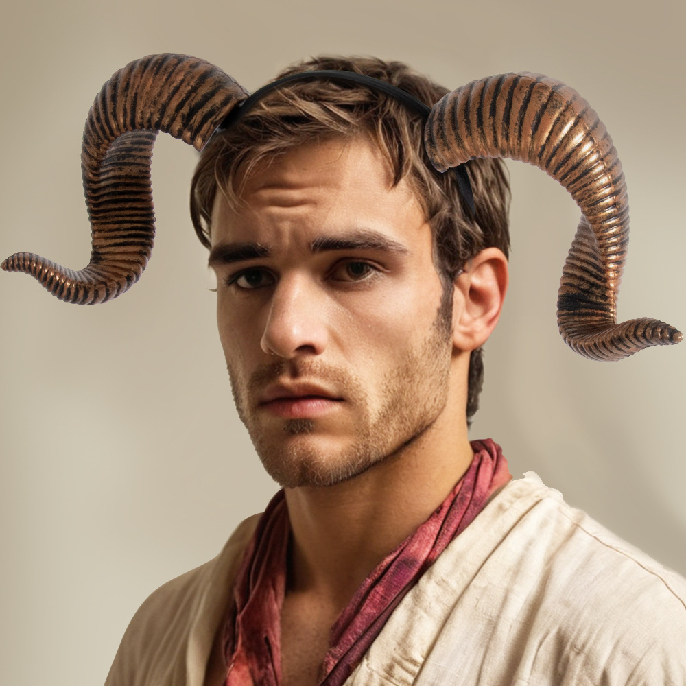 картинка Рога овна/козы на ободке от магазина Одежда+