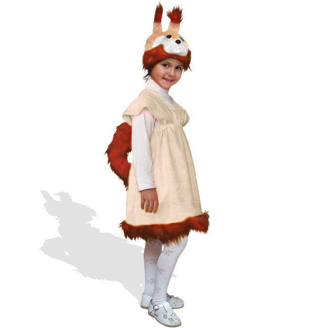 картинка Костюм Белки детский, плюшевый от магазина Одежда+