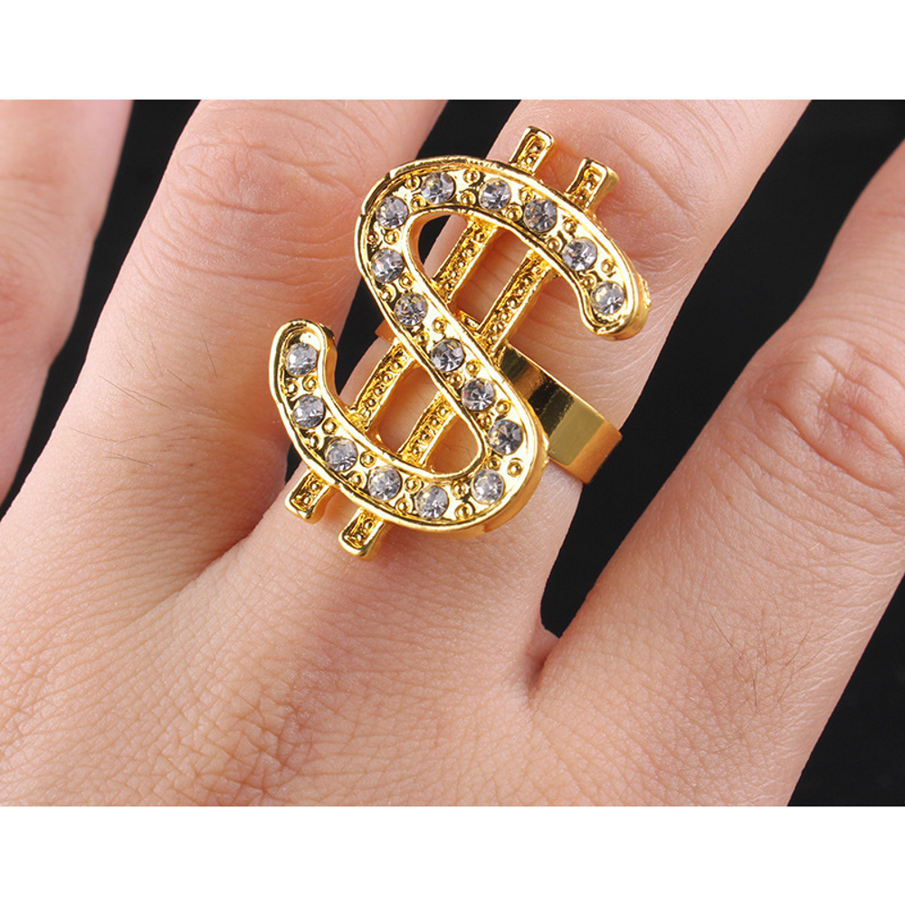 картинка Кольцо «Доллар» от магазина Одежда+