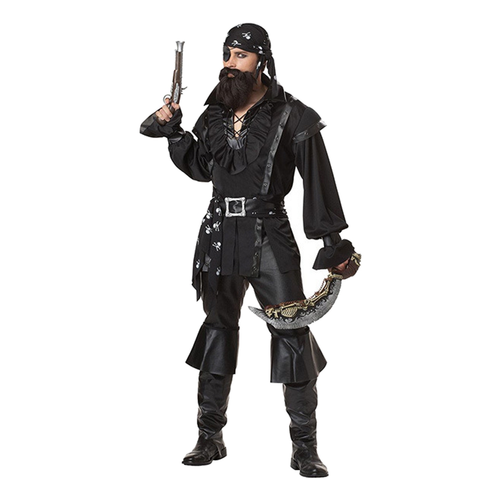 картинка Мужской костюм пирата «Чёрный корсар» от магазина Одежда+