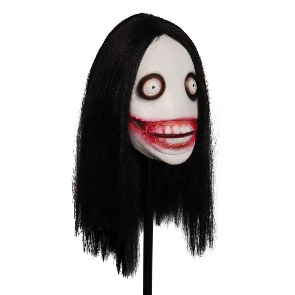 картинка Латексная маска Момо на Хэллоуин от магазина Одежда+
