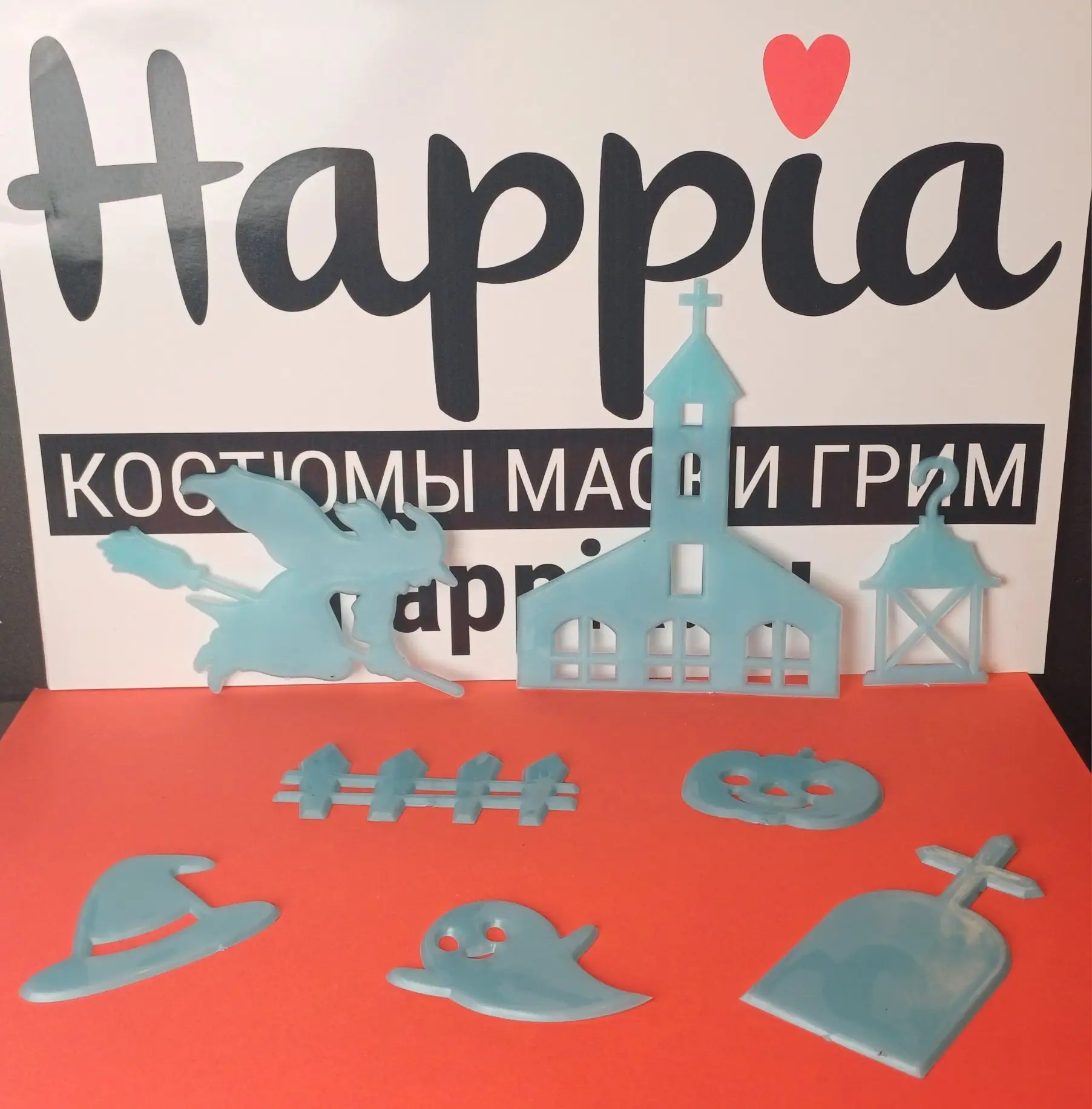 картинка Фосфорные наклейки «Кладбище» от магазина Одежда+
