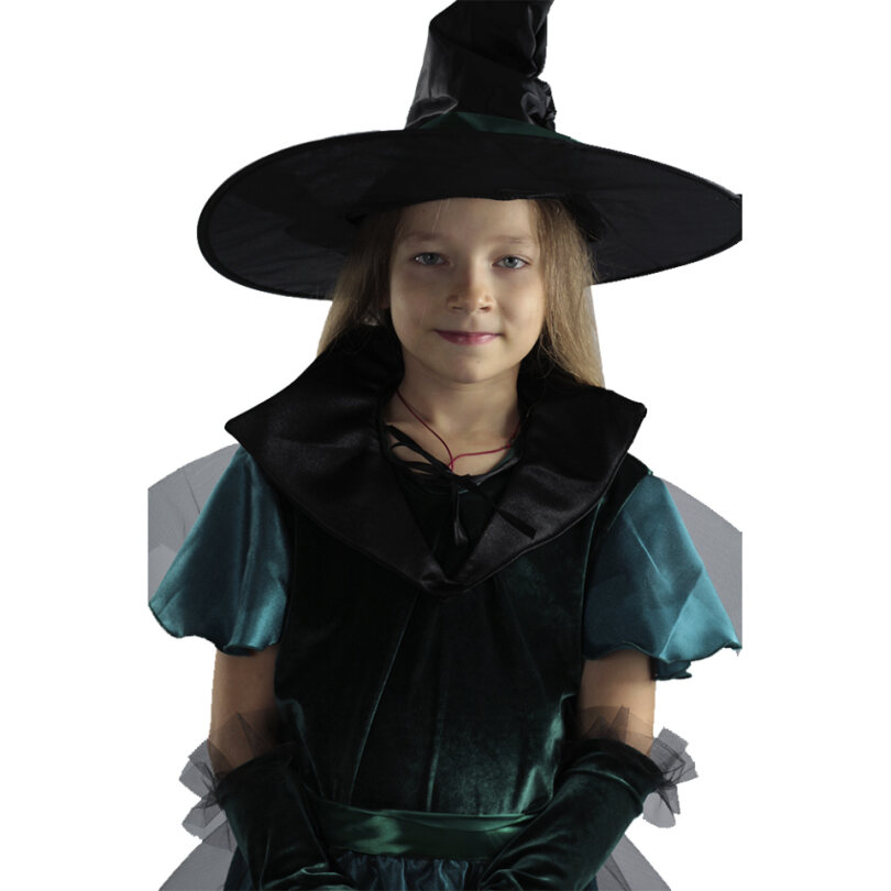 картинка Новогодний костюм ведьмы для девочки от магазина Одежда+