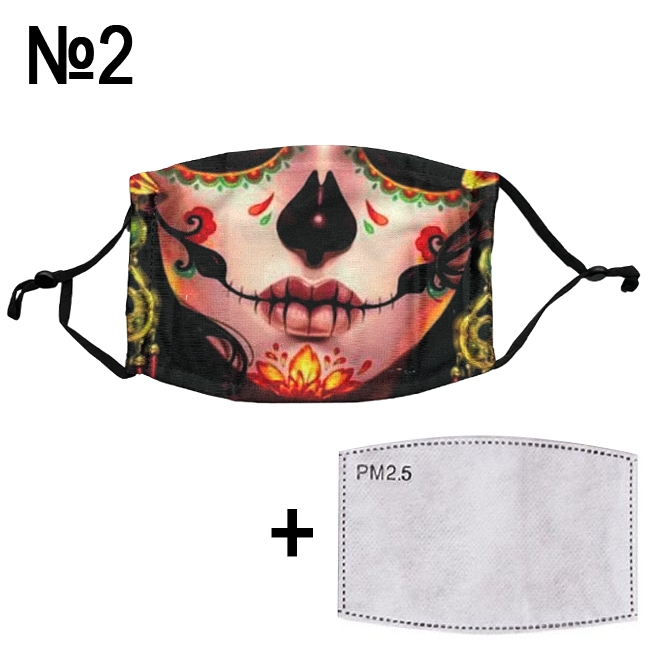 картинка Защитная маска «День мёртвых» в ассортименте от магазина Одежда+