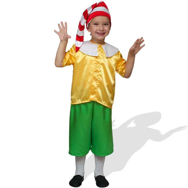 картинка Детский новогодний костюм Буратино от магазина Одежда+