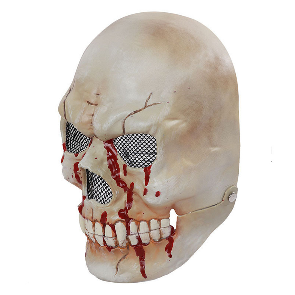 картинка Маска «Череп с кровью» с подвижной челюстью от магазина Одежда+