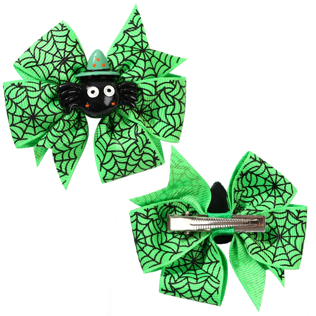 картинка Заколка на Хэллоуин «Паук в шляпе» от магазина Одежда+