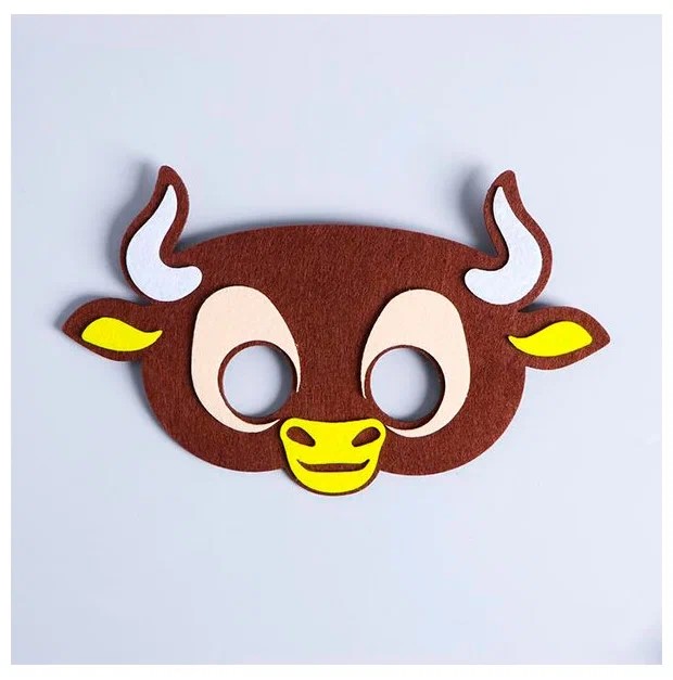 картинка Новогодняя маска быка от магазина Одежда+