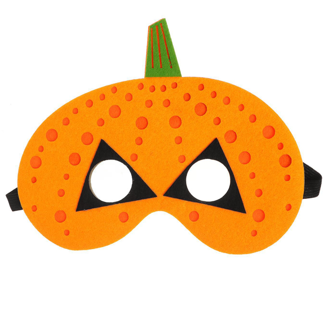 картинка Детская фетровая полумаска «Тыква» от магазина Одежда+