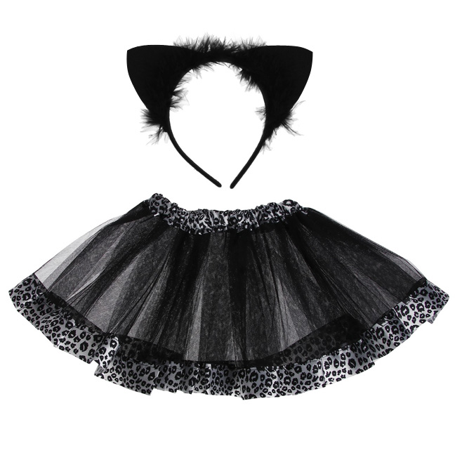 картинка Набор Кошечки для девочки, юбка, ушки от магазина Одежда+