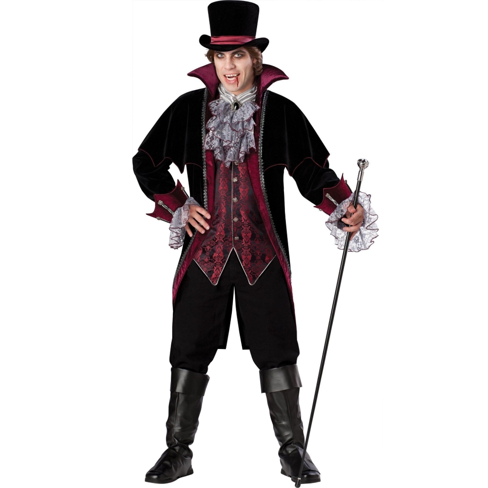 картинка Взрослый костюм вампира на Хэллоуин от магазина Одежда+