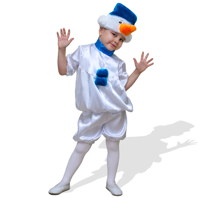 картинка Детский новогодний костюм «Снеговик» от магазина Одежда+