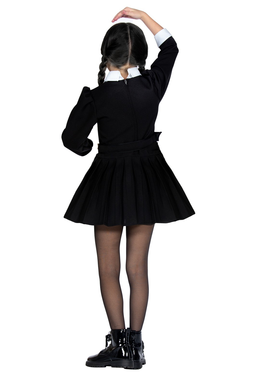 картинка Карнавальный костюм Уэнздей для девочки от магазина Одежда+