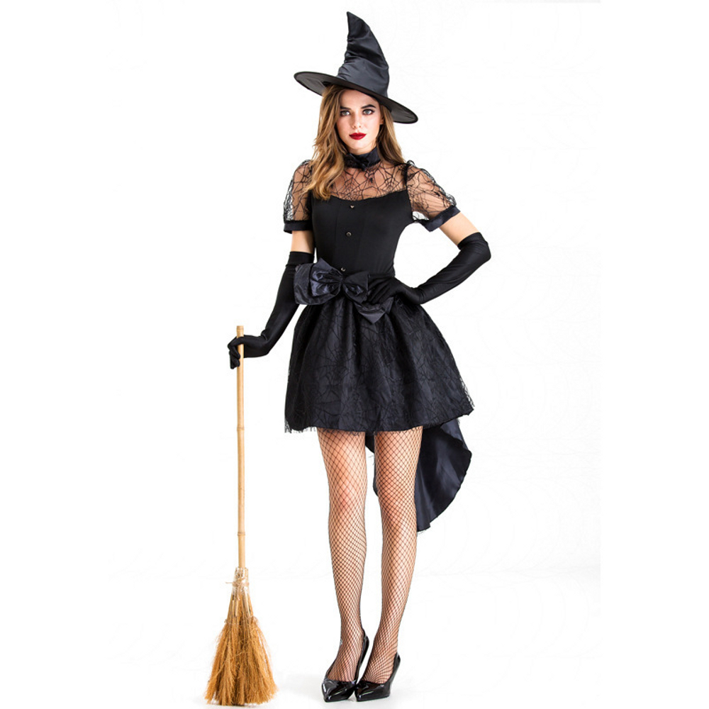картинка Карнавальный костюм ведьмы на Хэллоуин от магазина Одежда+