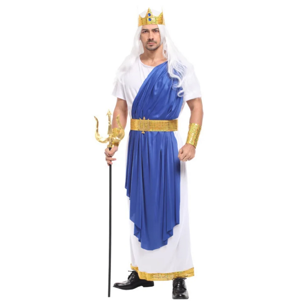 картинка Карнавальный костюм бога «Посейдон» от магазина Одежда+