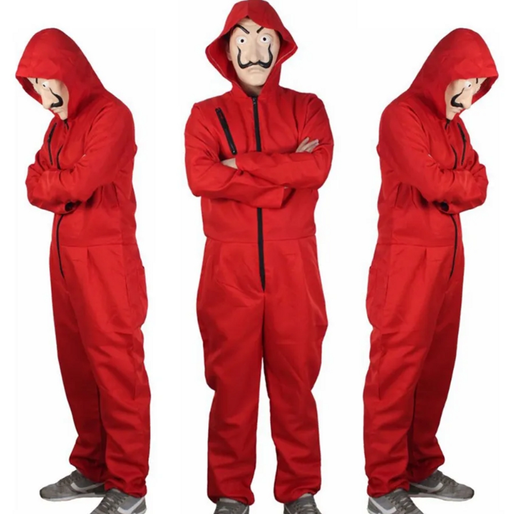 картинка Костюм грабителя из сериала «Бумажный дом» от магазина Одежда+