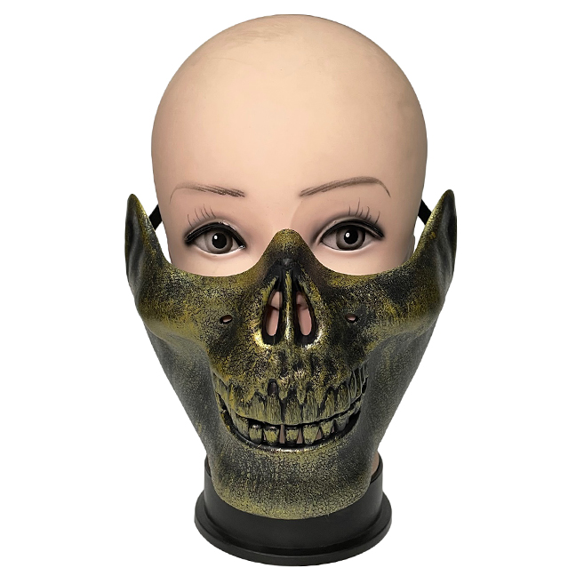картинка Полумаска «Череп» для игры в страйкбол от магазина Одежда+