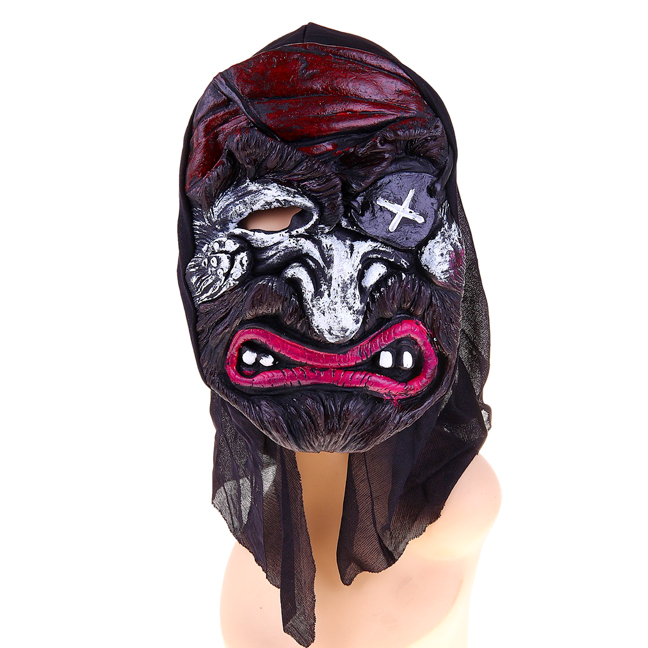 картинка Латексная маска «Злобный пират» от магазина Одежда+