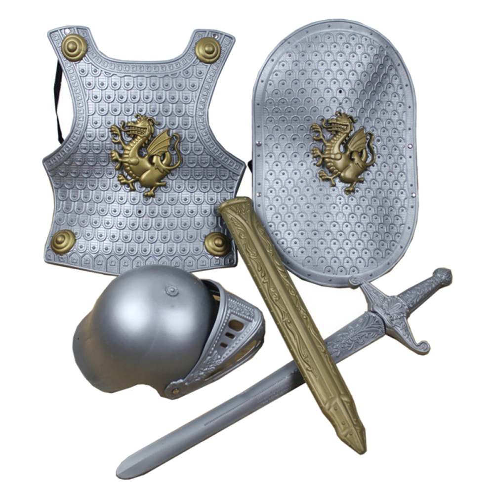 картинка Набор рыцаря (шлем, меч, щит, нагрудник) от магазина Одежда+