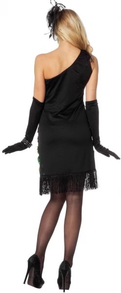 картинка Зеленое платье «Чарльстон» с пайетками от магазина Одежда+