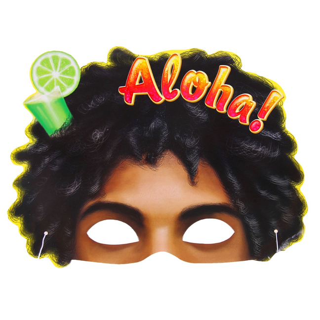 картинка Карнавальная гавайская маска от магазина Одежда+