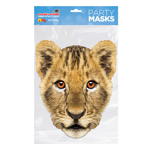 Бумажная маска «Король лев» 