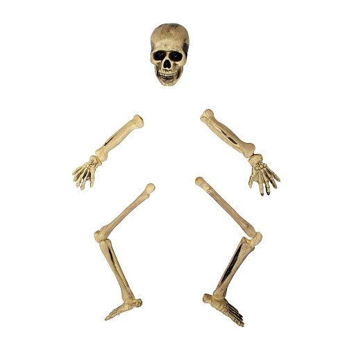 Череп с костями - набор украшений на Хэллоуин