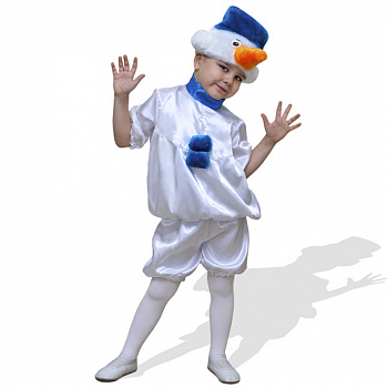 Детский новогодний костюм «Снеговик»