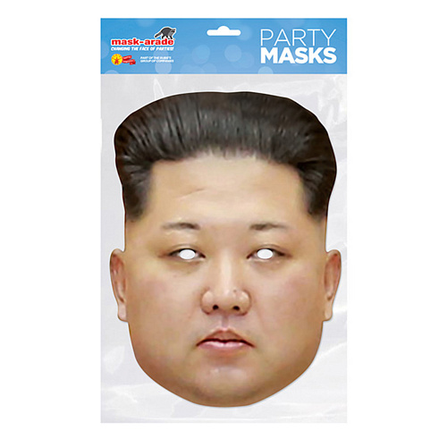 Бумажная маска Ким Чен Ына 