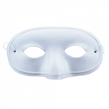 Белая маска «Домино» 