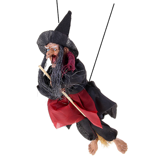 картинка Кукла старой ведьмы - украшение на Хэллоуин от магазина Одежда+