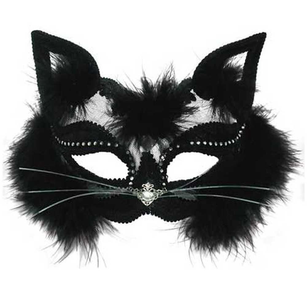 Маска кошки и хвост. Маскарадная маска. Маска кошки. Новогодние маски. Новогодняя маска кота.