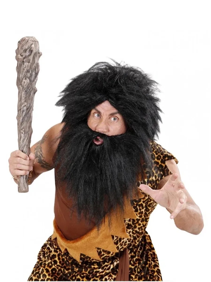 картинка Парик пирата/дикаря/викинга с бородой от магазина Одежда+