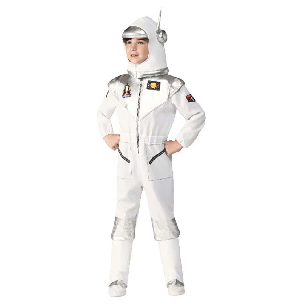Костюм космонавта для мальчика белый с шлемом детский