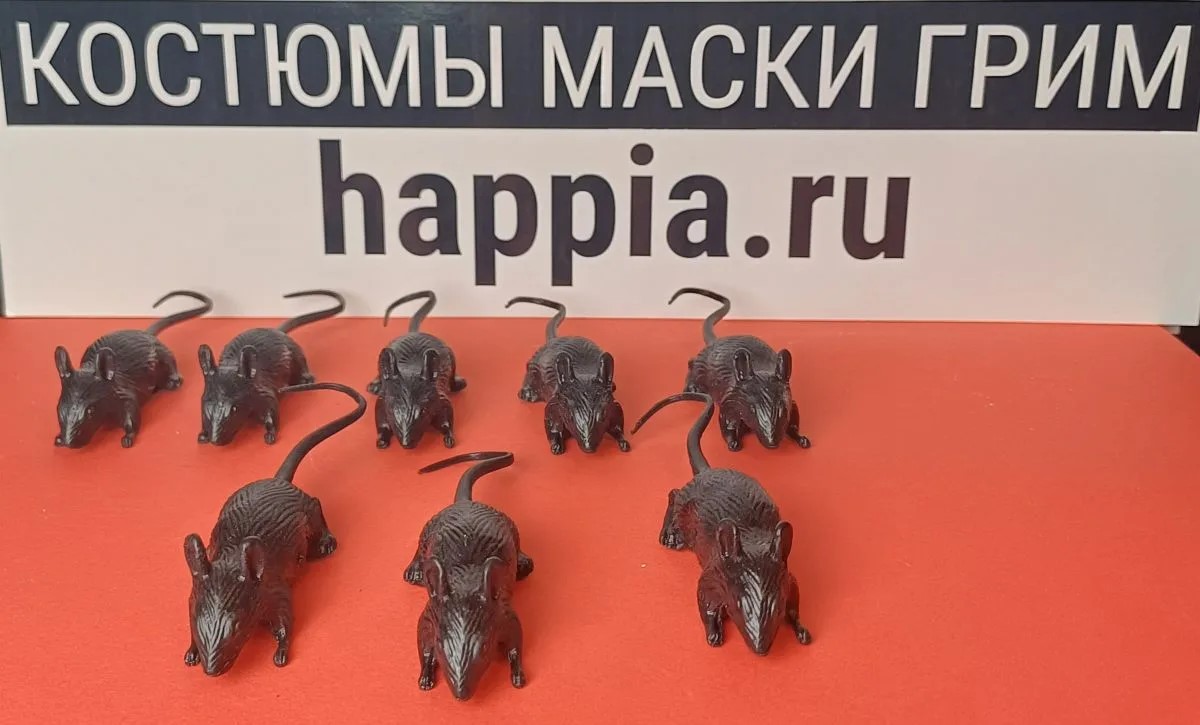 картинка Набор крыс - украшение на Хэллоуин от магазина Одежда+