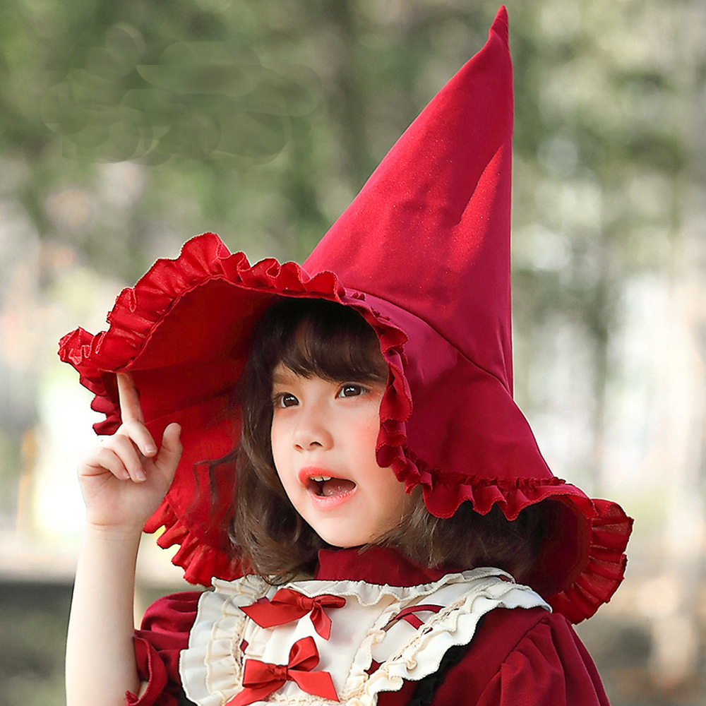 картинка Красная шляпа ведьмы от магазина Одежда+