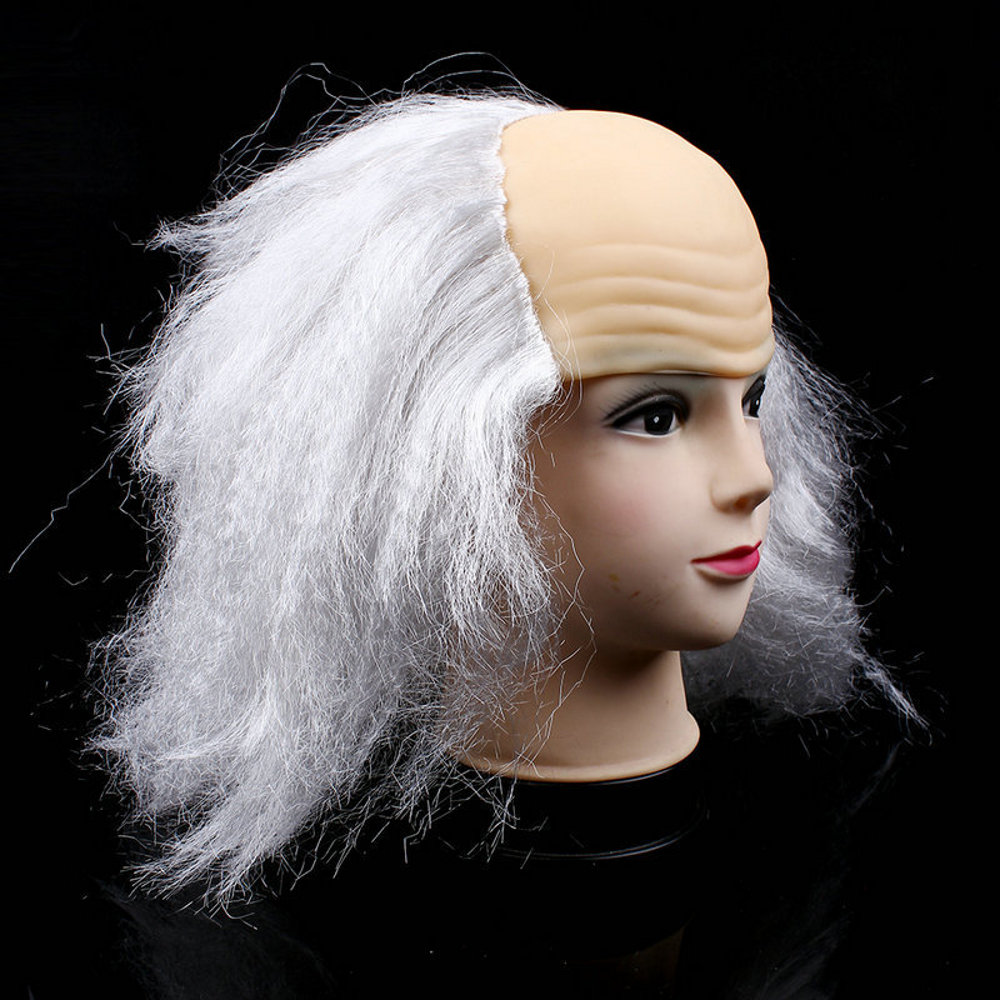 картинка Парик седого старика с лысиной от магазина Одежда+