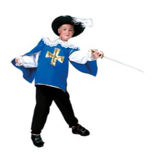 Карнавальный костюм Мушкетер - 2 синий