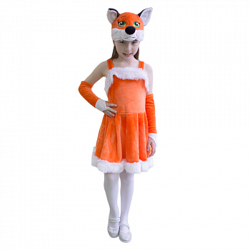 Новогодний костюм лисички для девочки