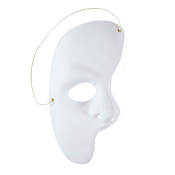 Белая маска «Призрак оперы» 