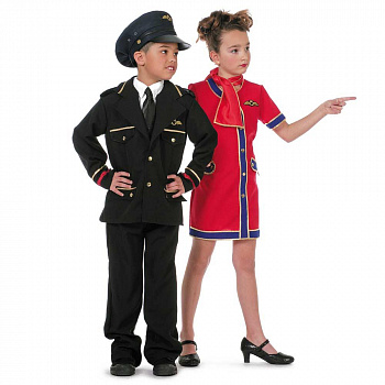 Детский костюм стюардессы