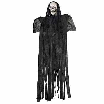 Скелет с подсветкой и звуком - украшение на Хэллоуин