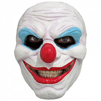 Латексная маска клоуна «Жуткая улыбка»  