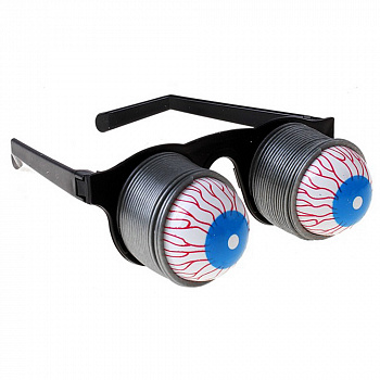 Карнавальные очки «Глаза» на пружинках